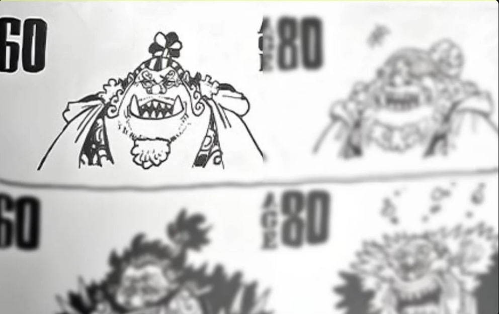 Oda Gambar Jinbei di Umur 60 dan 80 Tahun!